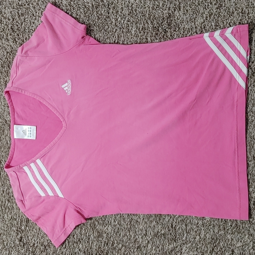 Adidas Women's Pink Tee